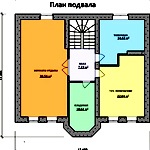 Amenajarea convenabilă și proiectele unei case cu un subsol