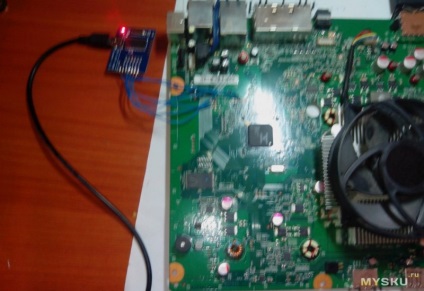 Upgrade xbox360 freeboot pentru 700 de ruble (mtx spi nand flasher v1