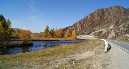 Ursula folyó - Altai turisztikai