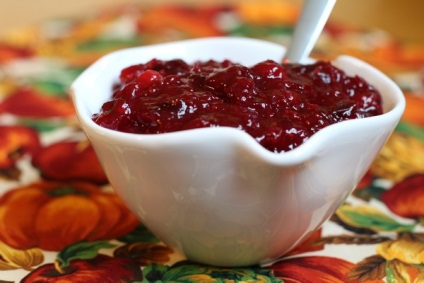 Jam cu cranberries cu zahăr pentru iarnă fără a găti, rețete, cu portocale, mere, lamaie, afine