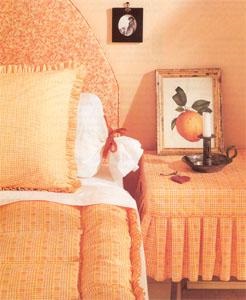 Casa ta - interior - dormitor - aspect și decorare - cârpă de masă cu pliuri
