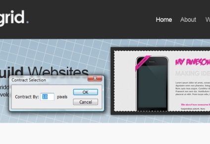 Design de web design elegant pentru un site în Photoshop · 
