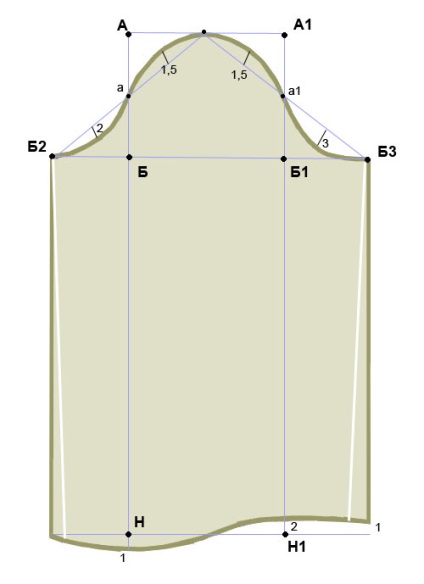 Ujj Patterns, épület minták sapka ujjú