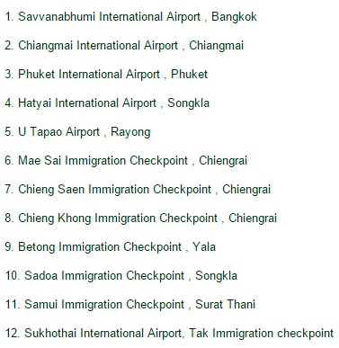 Visa în Thailanda pentru ruși reguli de înregistrare și de intrare fără vize