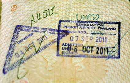 Visa Thaiföldre a regisztrációs szabályokat az oroszok és a vízummentes belépés