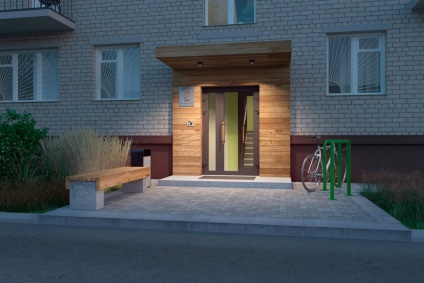 Oroszországban az általunk kifejlesztett modell javítási lehetőségek bejárata lakóházak - új Tambov