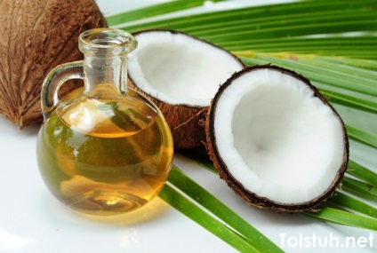 Slăbiți cu ulei de nucă de cocos