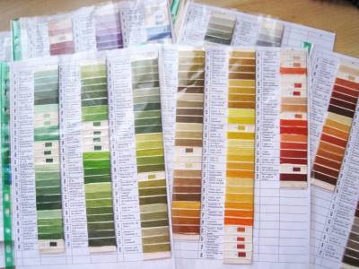 Harta live a culorilor firului - materiale - pagini tematice și de autor ale manualului național
