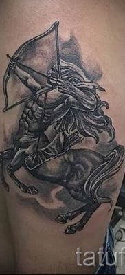 Valoarea centaurului tatuaj - semnificație, istoric și exemple de fotografii ale tatuajelor
