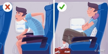 12 Secrets kényelmes repülés repülővel