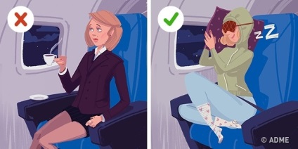 12 Secretele zborului confortabil în avion