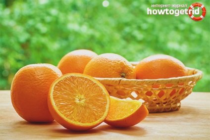 Orange - a jó és a kárt a szervezet egészségének