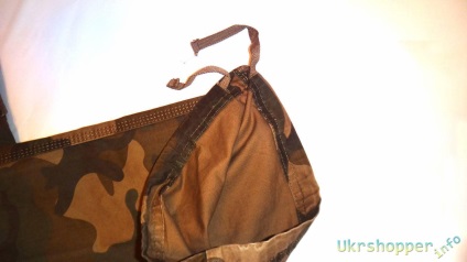 Armata de camuflaj pantaloni cu buzunare, într-un mod nou sau de pregătire pentru picnicuri