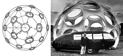Arhitectură bubble dome inventator geodezic p