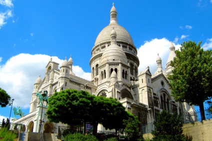 Basilica Sacré-Cœur din Paris istorie, descriere, fotografie
