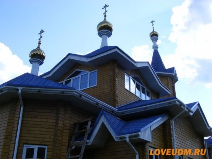 Church of the Tikhvin ikon az Istenanya