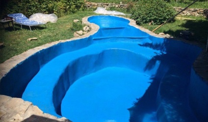 Bowl pentru piscina cu propriile mâini, face un castron pentru piscina cadru