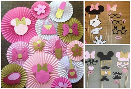 Ziua de naștere în stilul minnie Mouse idei, decorare, jocuri