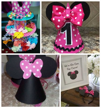 Ziua de naștere în stilul minnie Mouse idei, decorare, jocuri