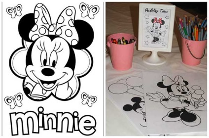 Ziua de naștere în stilul minnie Mouse idei, decorare, jocuri