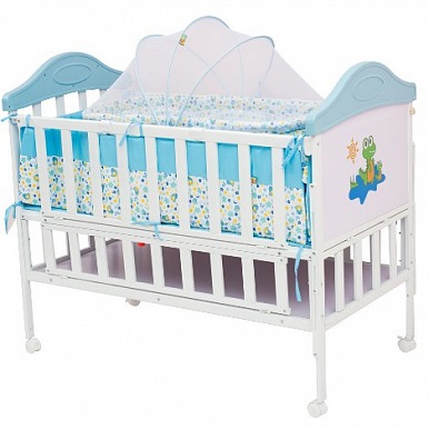 Crib ljubasha roșu stea cu-635 scaun rotirea roți 120x60 cm - cumpăra în moscow