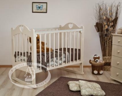 Crib roubie star lyubasha cu-635 roti-rocking 120x60 cm - cumpara in moscow