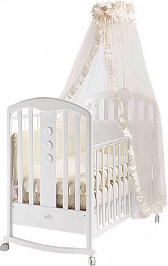 Crib ljubasha roșu stea cu-635 scaun rotirea roți 120x60 cm - cumpăra în moscow