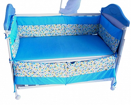 Crib ljubasha roșu stea cu-635 scaun rotirea roți 120x60 cm - cumpăra în moscow