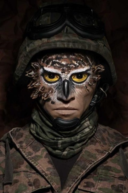 Soldații sălbatici ca militari se transformă în animale (foto)