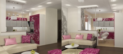 Дизайн до ключ, живеещи в цената на апартамент в Москва, интериорен дизайн хол