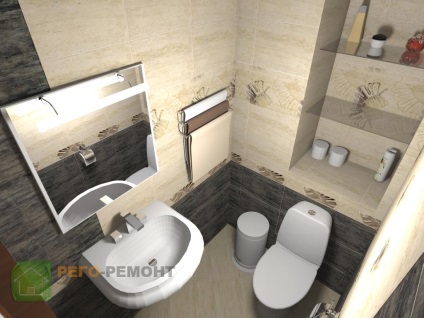 Design interior de baie, reparatii rego-moscow - reparatii apartamente si birouri