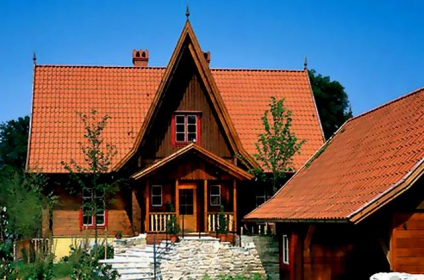 Case în stil gotic, clădire
