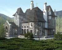 Casa în stil gotic