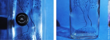 Tree of Life sticla de vopsea cu vopsele acrilice - târg de maeștri - manual, manual