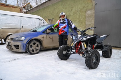 Yekaterinburgul cumpără un ATV pentru 2 milioane pentru a câștiga la - Dakar-2017 -