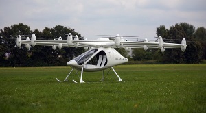 Elektrovertolet volocopter