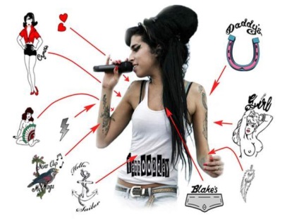 Amy Winehouse Tattooing nu este prea mult - Stiri muzicale pe Facebook