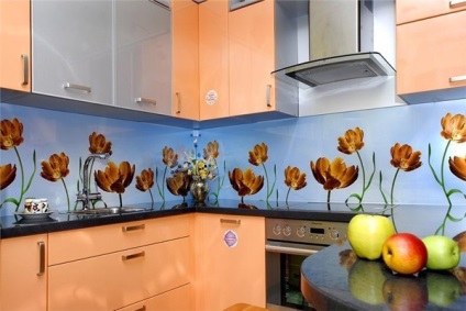 Bucătărie șorț (60 fotografii) video-instrucțiuni pentru instalare și decorare, fotografie, preț