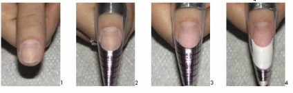 Forma unghiei - țeavă