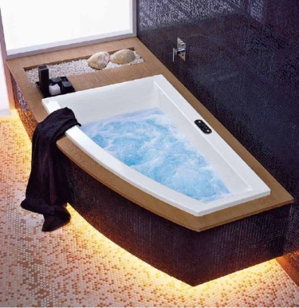 Photo aszimmetrikus fürdőkádak a belső