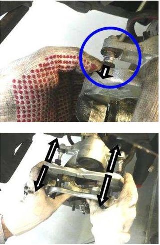 Raportul de fotografie este serviceat caliper fata pentru toyota corolla - pagina 3 - forum Toyota Corolla