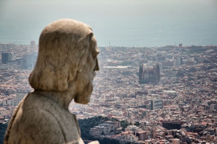 Muntele Tibidabo din barcelona și parcul de distracții Tibidabo