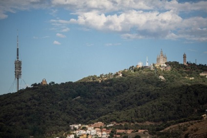 Muntele Tibidabo din barcelona și parcul de distracții Tibidabo