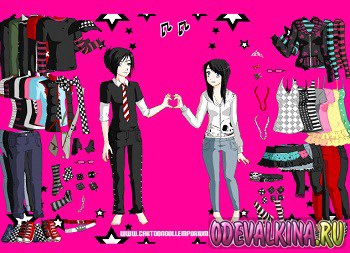 Jocuri pentru fete dress up emo