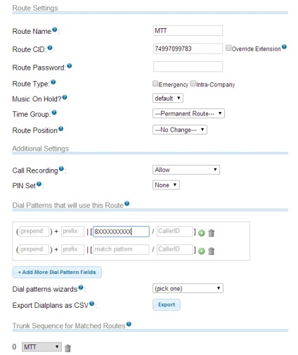 Instrucțiuni pentru conectarea asteriscului la mtt (youmagic)