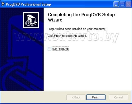 Инсталация и настройка на ProgDVB