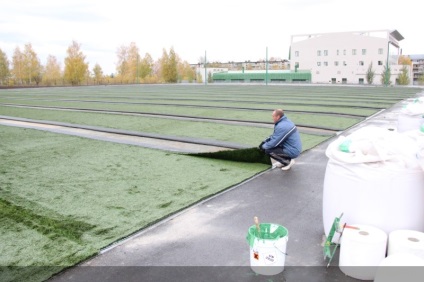 Iarbă artificială pentru un teren de fotbal, prețurile pentru o acoperire artificială de fotbal