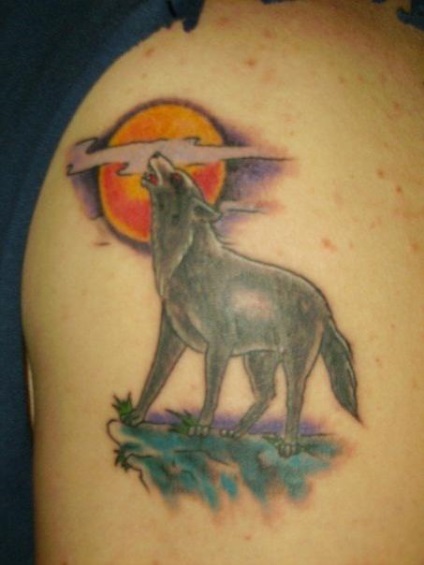 Care sunt valorile unui tatuaj de lup?