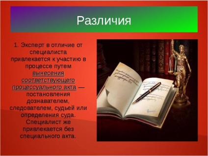 Cum să utilizați în mod corespunzător cunoștințele unui specialist în procesul civil, astfel încât sfatul său