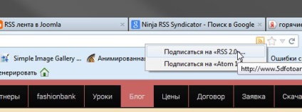 Cum se face rss pe joomla 3